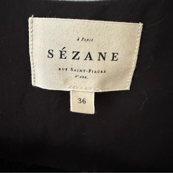 Sezane Tal Dress - Black (EUC, (FR 36 / US 4) - Picture 5 of 9